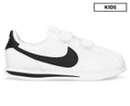 Nike Unisex Cortez Basic SL Sneakers - White/Black