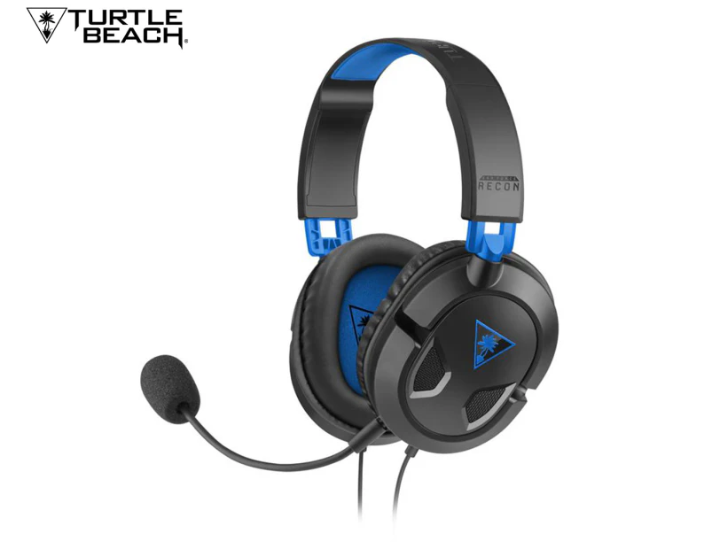 Turtle Beach Ear Force Recon 50P Gaming Headset For PS4 & PC - Black