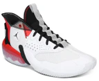 Nike Men's Jordan React Elevation Basketball Shoes - White/Black/University Red