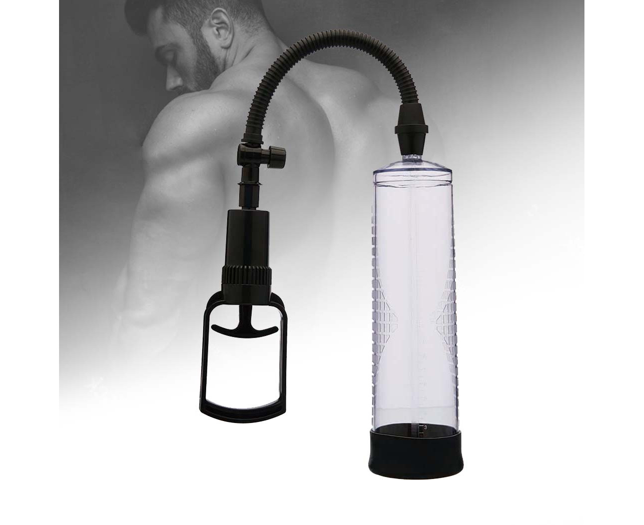 Penis Pump Sleeve Enlarger Stretcher Cylinder Enlargement Vacuum