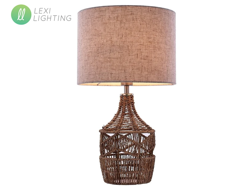 Lexi Lighting Tilda Table Lamp - Brown