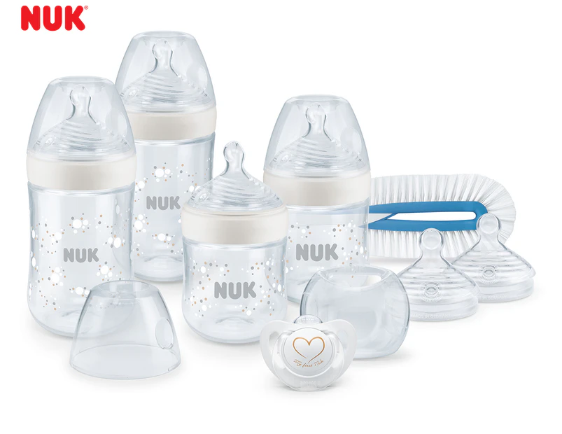 NUK 9-Piece Nature Sense Perfect Start Set w/ Temperature Control