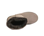 UGG Boots 4/5or3/4 Premium Australian Shearing Sheepskins Grip-sole Unisex - Chocolate