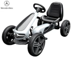 Mercedes Benz Pedal Go Kart - White/Black
