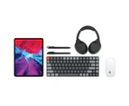 Keychron K3v2 Low-Profile Bluetooth Keyboard RGB Backlit Wireless/Wired Optical Hot-Swappable 84 Keys Ultra Slim Keyboard for Mac, Windows (Brown Switch)