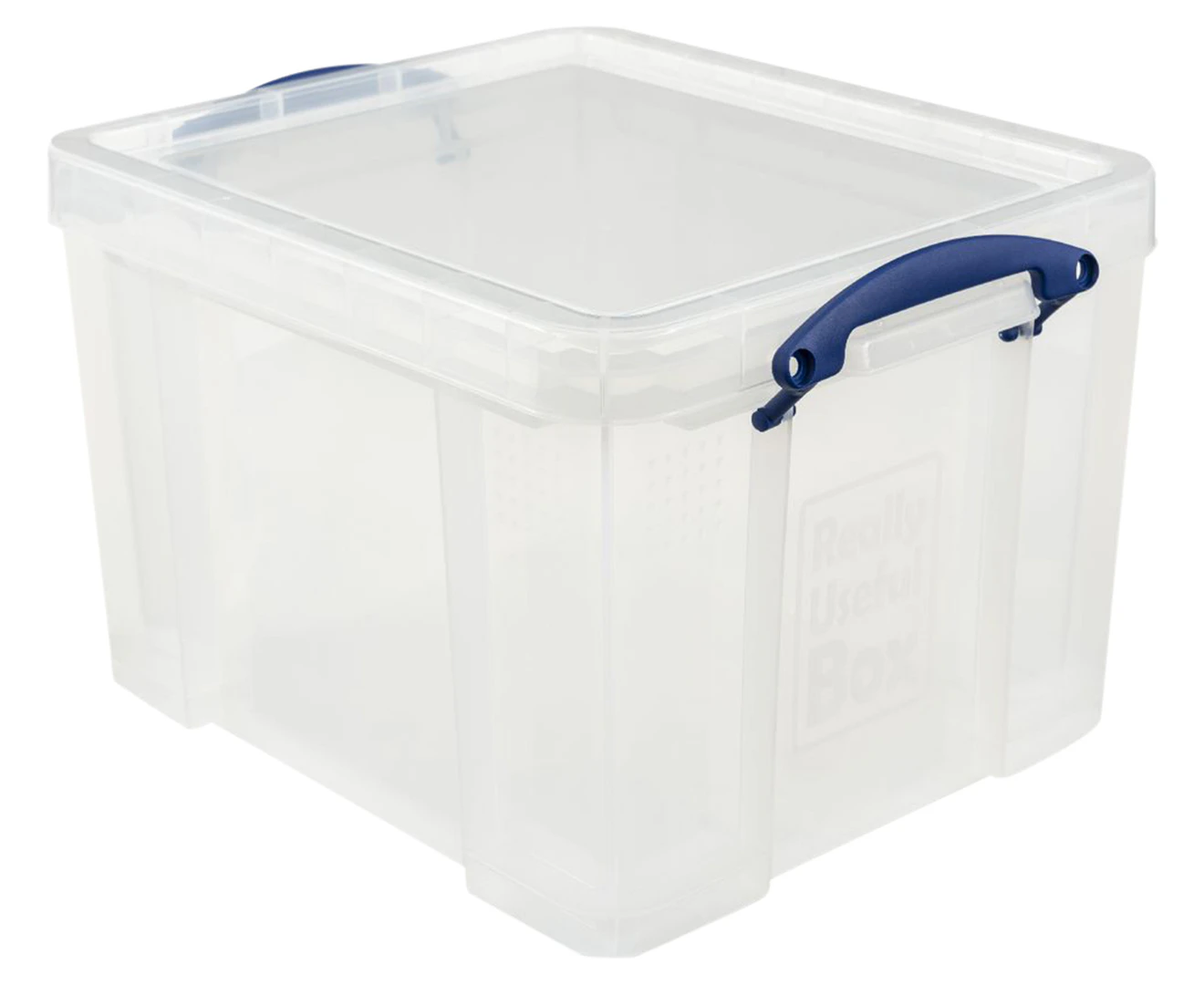 Really Useful Extra Large 35L Storage Box w/ Lid - Clear