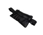GENUINE LEATHER BUM BAG Waist Money Travel Belt Black Pouch Security Zip Fashion 4