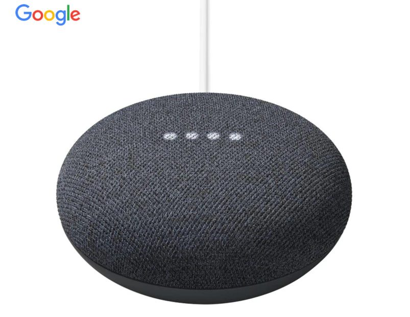 Google Nest Mini Smart Speaker (2nd Gen) - Charcoal