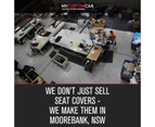 Nissan Navara NP300 D23 Dual Cab 2015-2017 TRADIES Rear Canvas Seat Covers