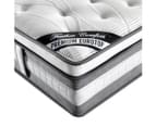 Mattress Euro Top Queen Size Pocket Spring Coil with Knitted Fabric Medium Firm 34cm Thick 4