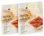 2 x Mighty Spice Batch-Crafted Spice Mix Butter Chicken 80g
