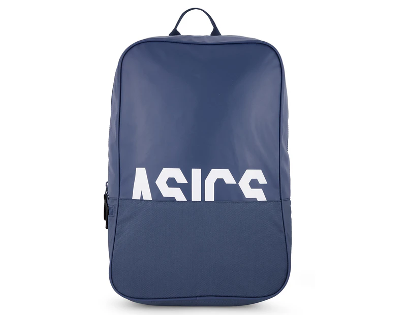 Asics Duffel Travel Gym Workout Sports Bag / tote navy blue | eBay
