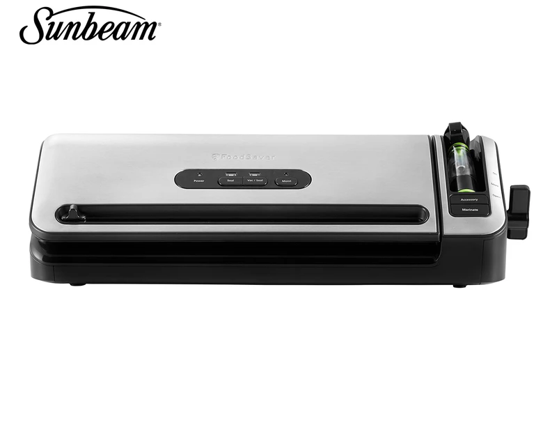 Sunbeam FoodSaver Controlled Multi Seal Vacuum Sealer - Black/Silver VS3198