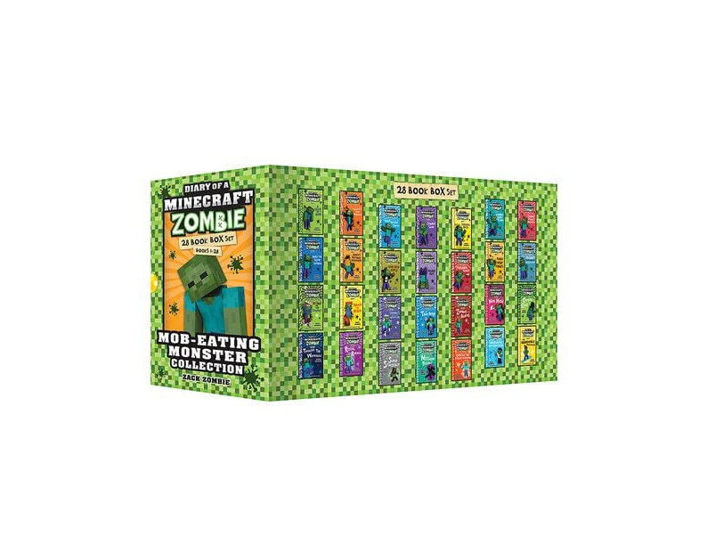 Diary Of A Minecraft Zombie: Mob-Eating Monster Collection 28-Book Box Set by Zack Zombie