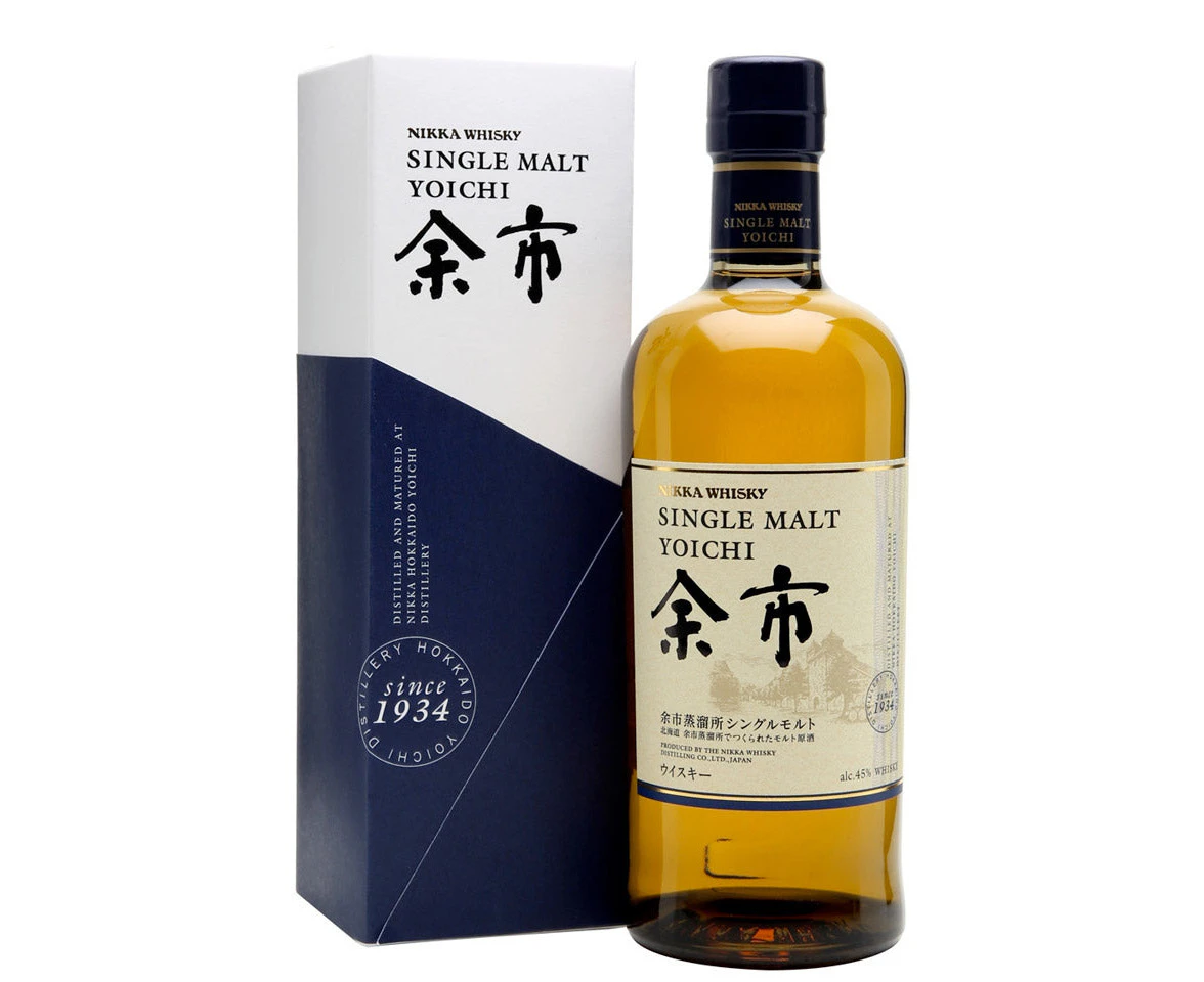 Nikka Yoichi With Gift Box Single Malt Japanese Whisky 700ml