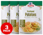 3 x McCormick Recipe Base Scalloped Potatoes 40g