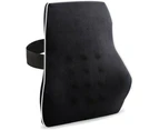 Lumbar Back Cushion Support Adjustable Pillow Memory Foam Home Office Car seat