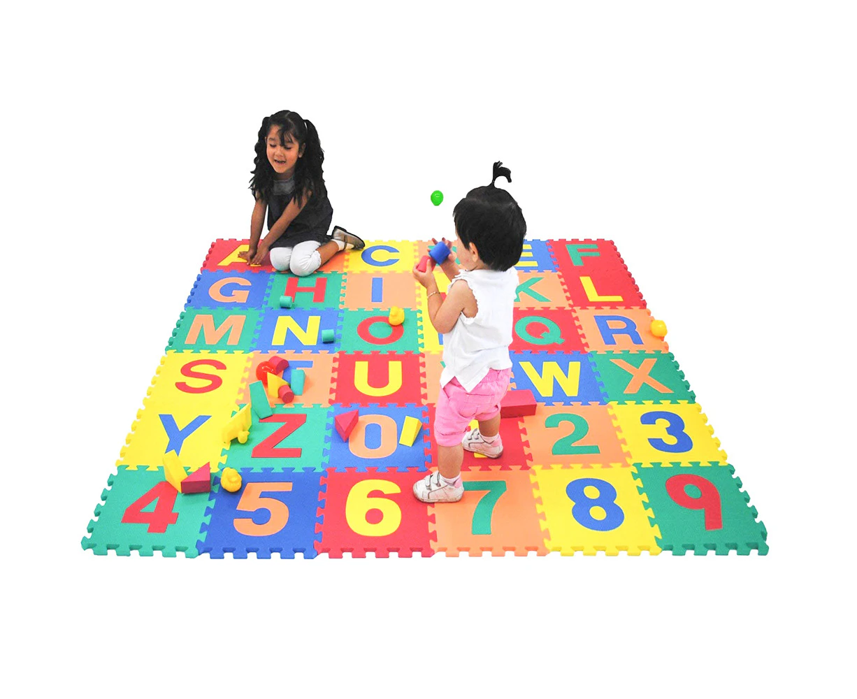 30 x 30x1cm 26/36 PCS Foam Floor Mat Kids Baby Alphabet Number Interlocking EVA Gift