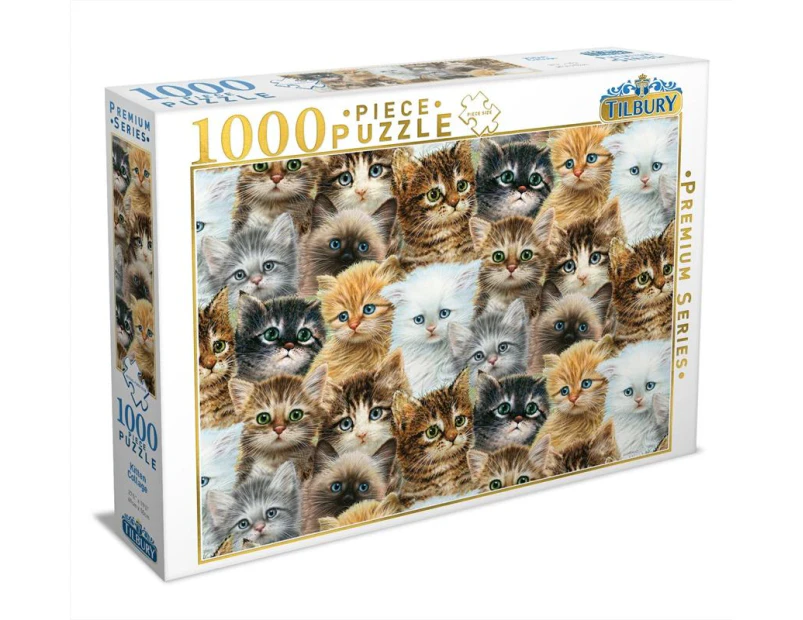 Tilbury Kitten Collage 1000-Piece Jigsaw Puzzle