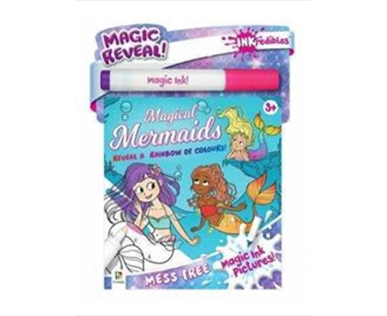 Colouring Book: Inkredibles Inkredibles Magic Ink Pictures: Magical Mermaids