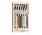 6pc Coffee Spoon Set - Made in France - Mixed Colour
