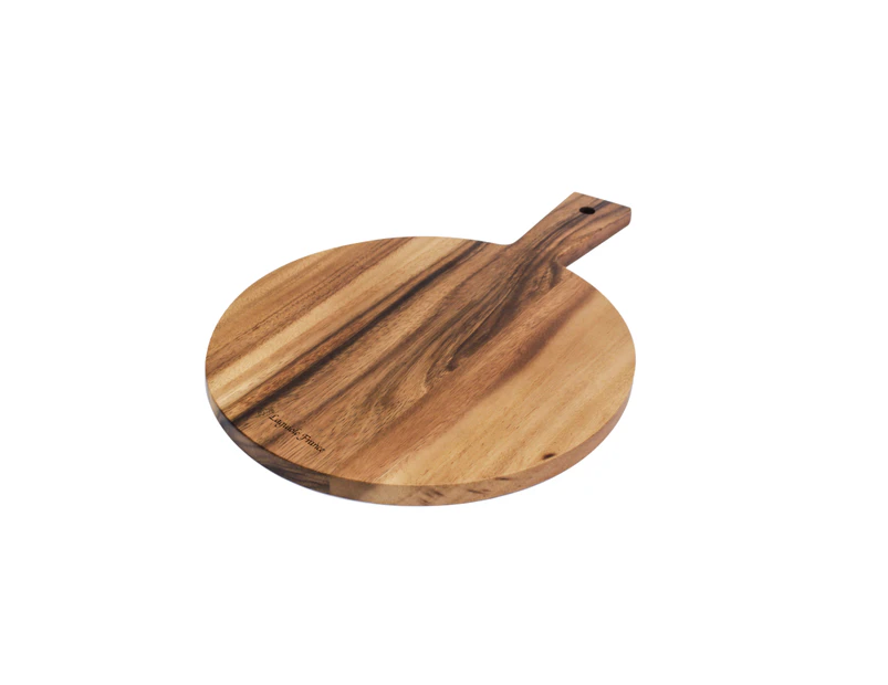 Round Paddleboard - Small - Acacia Wood