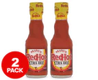 2 x Frank's RedHot Cayenne Pepper Sauce Xtra Hot 148mL