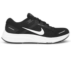 Nike Men's Air Zoom Structure 23 Running Shoes - Black/White/Anthracite