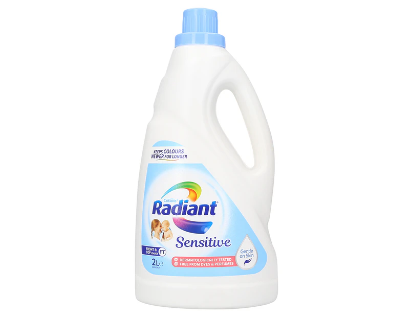 Radiant Sensitive Front & Top Loader Laundry Liquid 2L