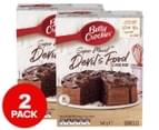2 x Betty Crocker Devils Food Cake Mix 540g 1