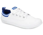 Volley Youth Boys' International Canvas Tennis Shoes - White/Blue