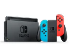 Nintendo Switch Console + Joy-Con Pair w/ Paper Mario: The Origami King - Neon Blue/Red