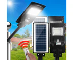 Leier 80 LED Solar Street Light 90W Flood Motion Sensor Remote Outdoor Wall Lamp x2
