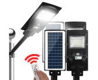 Leier 80 LED Solar Street Light 90W Flood Motion Sensor Remote Outdoor Wall Lamp x2
