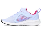 Nike Girls' Downshifter 10 Running Shoes - Football Grey/Purple Pulse