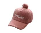 Winter Baby Hat Lamb Baseball Cap - Pink