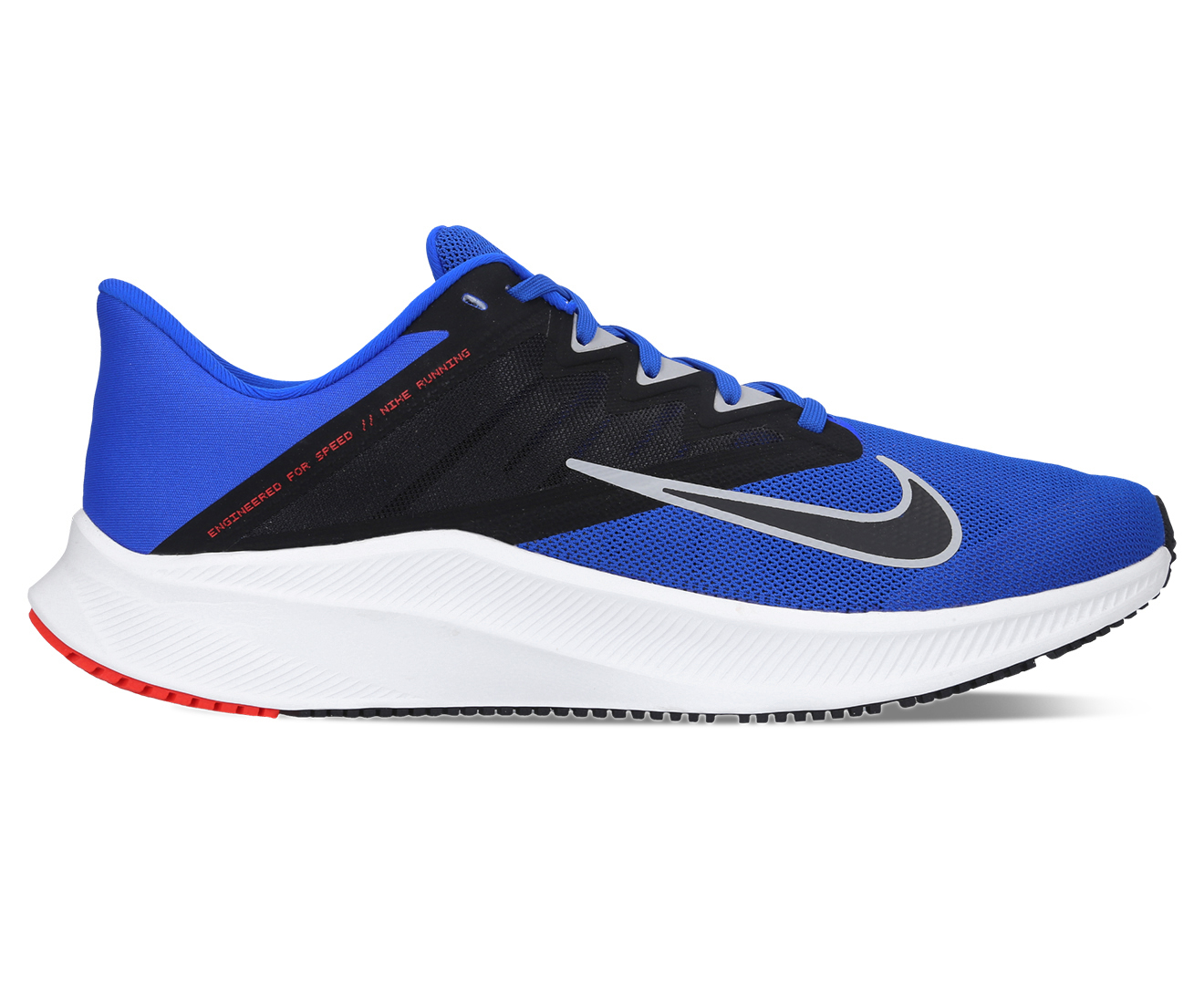 Nike Men's 3 Running - Blue/Light Smoke Grey/Black/Red |