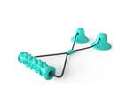 Pet Double Suction Cup Molar Bite Toy, Dog Chew Toys, Dog Toy-Blue