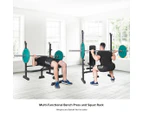 Lifespan Fitness MF 4000 Adjustable Press & Squat Bench - Black