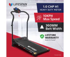 Lifespan Fitness Arc Treadmill - Black