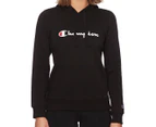 Champion Women's Script Hoodie - Black