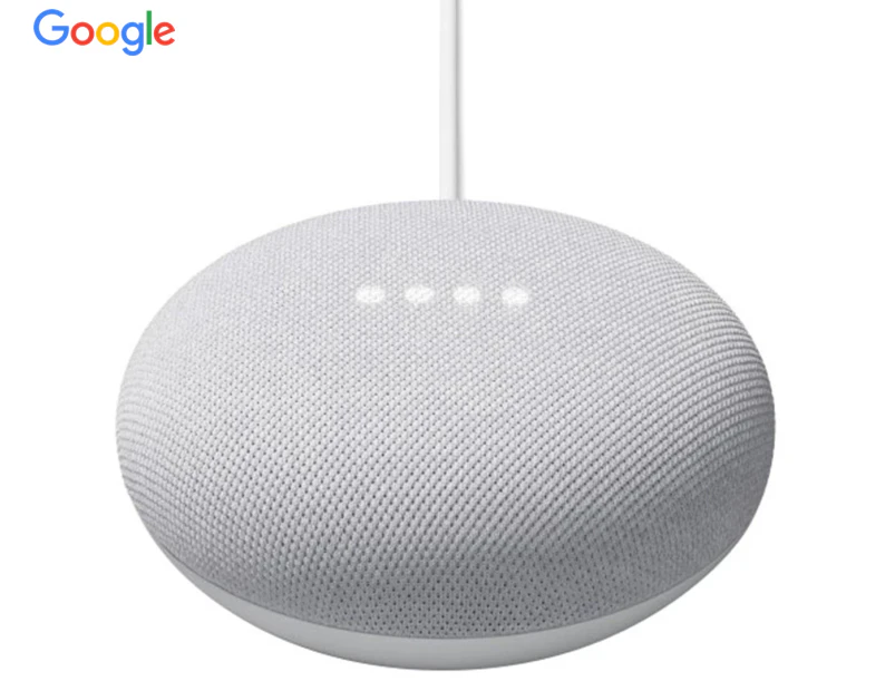 Google Nest Mini Smart Speaker (2nd Gen) - Chalk
