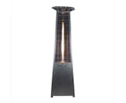 The Firestick® Outdoor Patio Heater By Climate Australia Natural Gas (Stainless Steel)