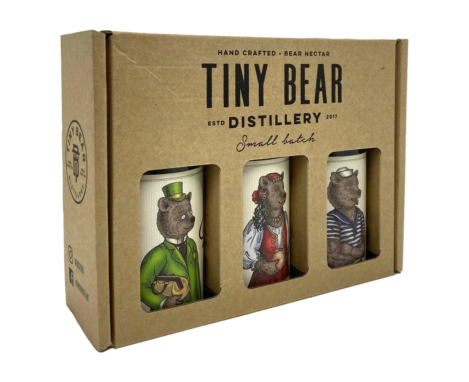 Tiny Bear Trio Gift Box (3 x 200mL)