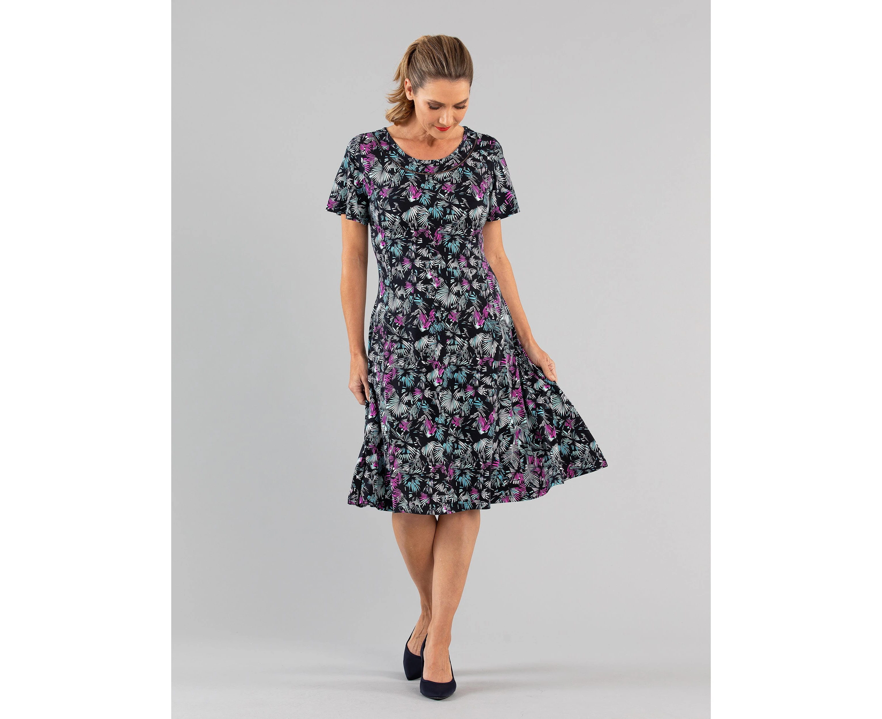 Black Pepper Womens Morlee Dress