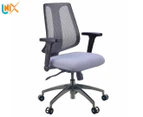Unix IKON Mesh Fabric Seat 24/7 Office Chair - Grey