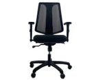 Unix SPIRIT Mesh Black Fabric Seat Best Gaming Chair - Black