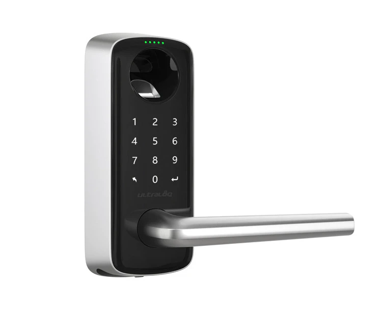 Ultraloq Lever 4-In-1 Digital Door Lock Keyless Fingerprint Bluetooth