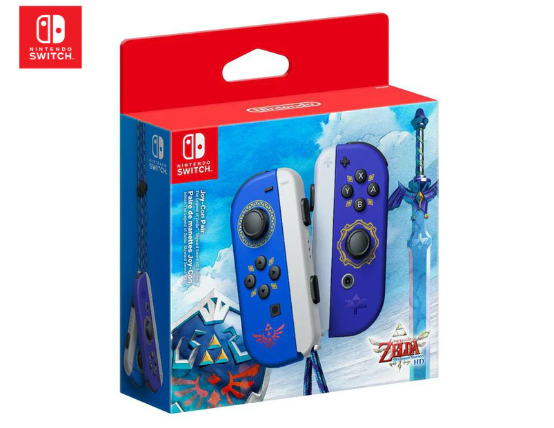 Nintendo Switch Joy-Con Controller Pair The Legend Of Zelda Skyward Sword HD Edition