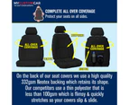 Mazda BT-50 UR 2015-2020 Neoprene REAR Seat Cover Waterproof Car Custom BT50